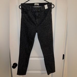 Abercrombie & Fitch Regular High Rise Super Skinny Ankle Length Jeans